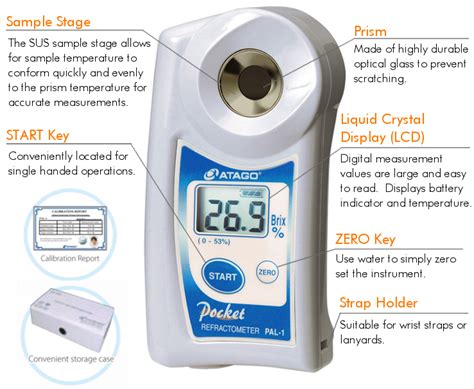 atago pal 1 digital refractometer